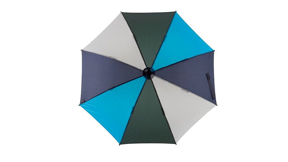 EuroSCHIRM Birdiepal Outdoor Umbrella, Blue Panels, Blue Panels, 2 Year MFG Warranty, ESC-05628