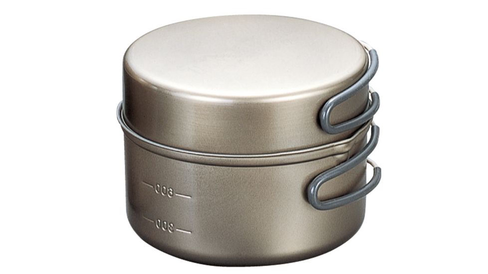 Evernew Titanium Non-Stick DX2 Pot Set-0.9L