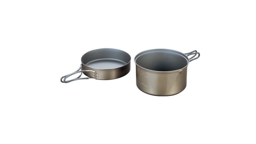 Evernew Titanium Non-Stick DX3 Pot Set-1.3L