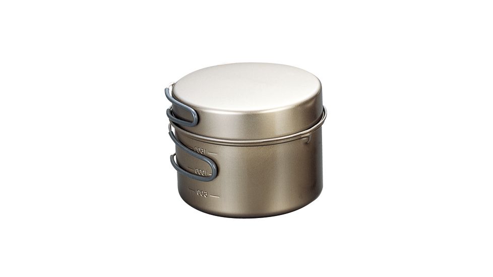 Evernew Titanium Non-Stick DX3 Pot Set-1.3L