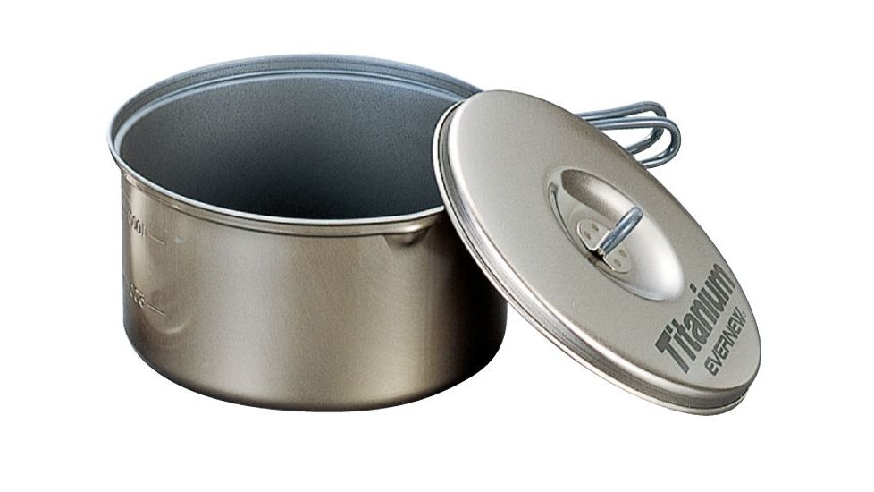Evernew Titanium Non Stick Pot w/Handle