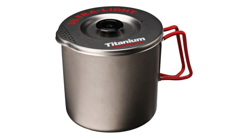 Evernew Titanium Pasta Pot Md Red ECA522R