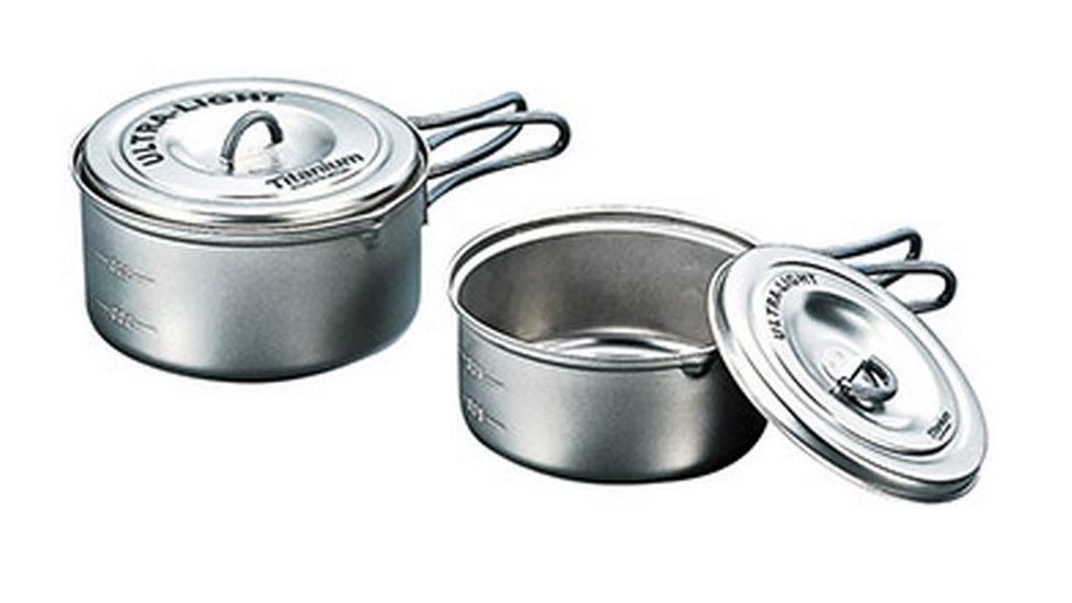 Evernew Titanium Ultralight Pot Set