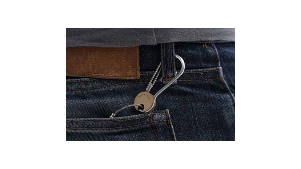 Everyman Cowan Carabiner Brass EMCCBR