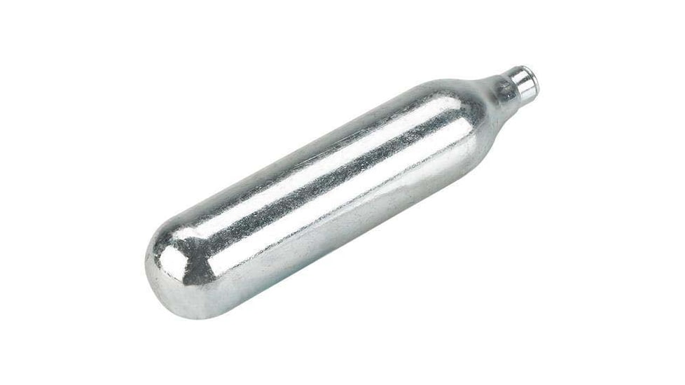 Evike Exclusive 12 Gram CO2 Cartridge for Airsoft and Air Gun, 5 Pack, Silver, Small, CPK06802