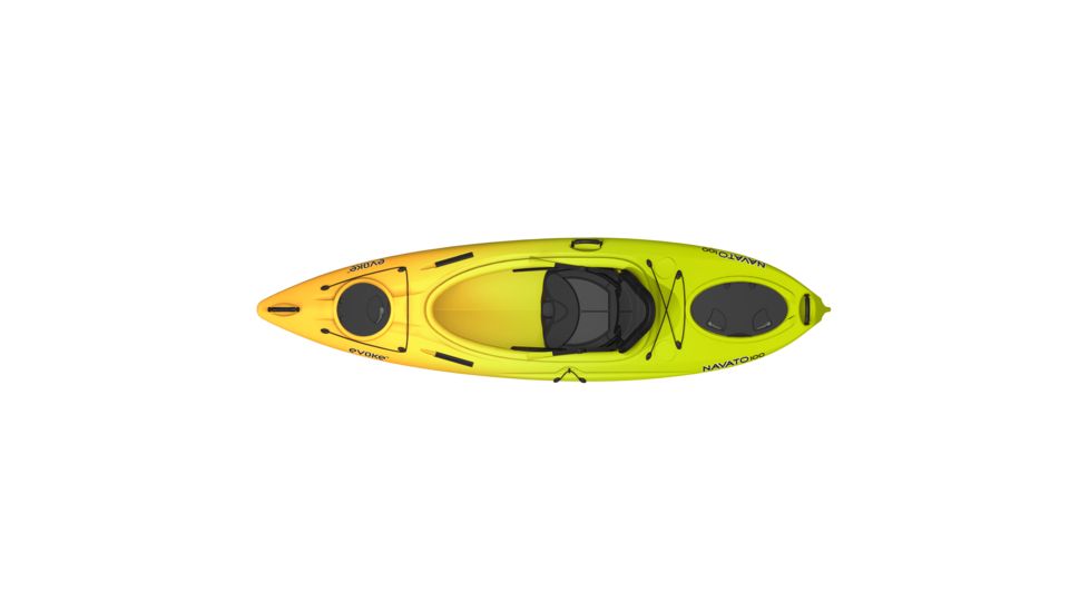 Evoke Paddle Sports Navato 100 Sit In Kayak-Lemon Lime