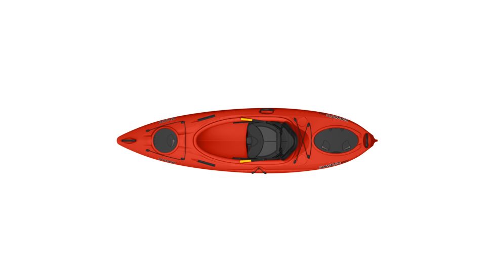 Evoke Paddle Sports Navato 100 Sit In Kayak-Red Hot