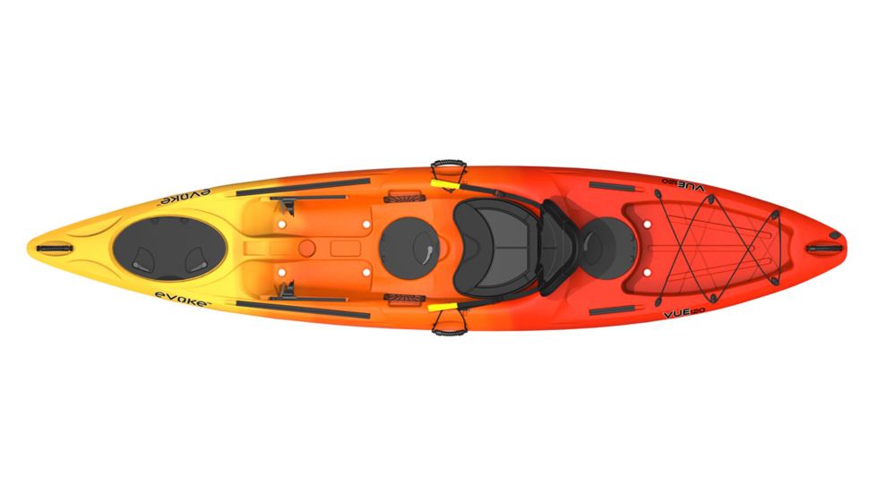 Evoke Paddle Sports Vue 120 Sit On Kayak-Sunset