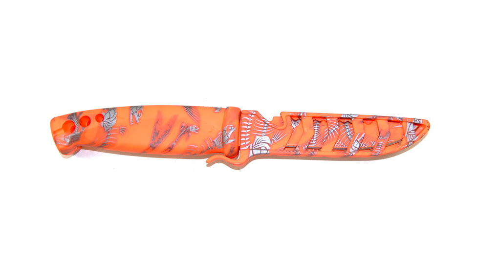Evolution 4" Bait Knife Hi Vis Orange Reaper, EV-BK4014