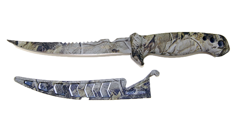 Evolution 6" Fillet Knife Camo, EV-FK6002