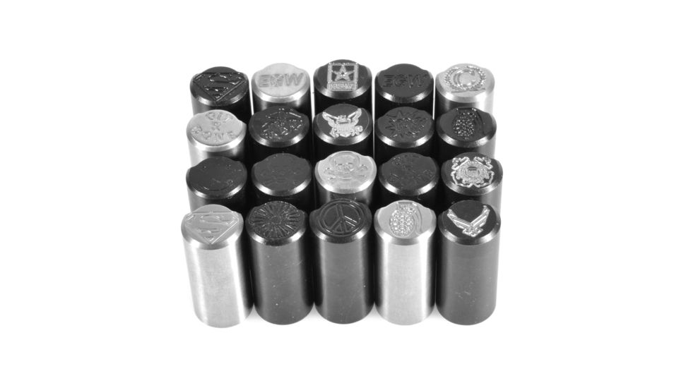 Evolution Gun Works Barrel Bushing and Monogrammed Spring Plug Set - .701 OD Gunsmith Fit Angle Bore, Stainless, 14012