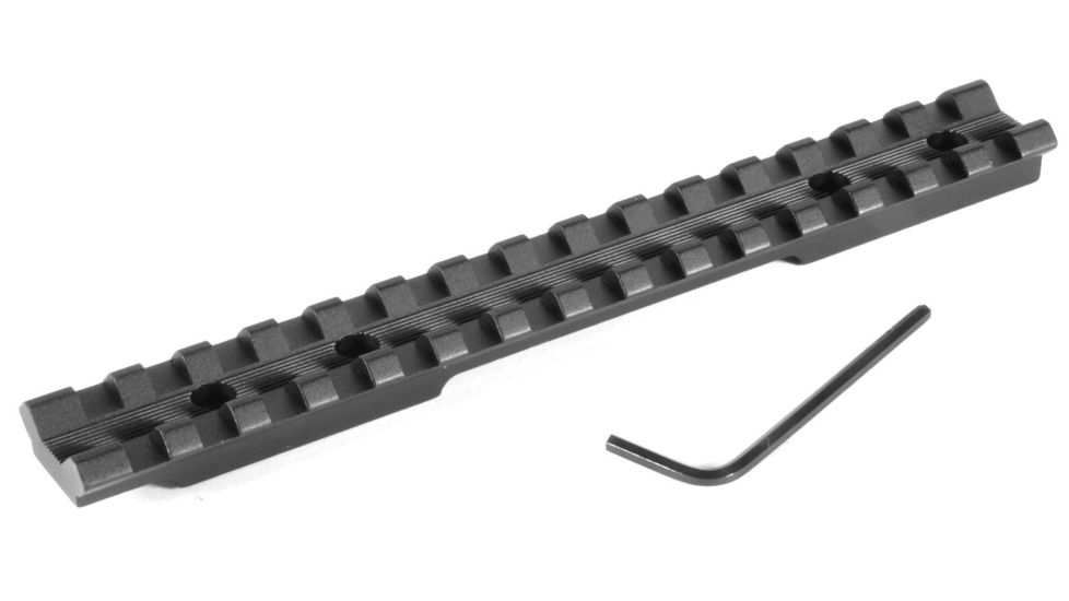 Evolution Gun Works Browning A-Bolt III Short Action Picatinny Rail Ambidextrous Scope Mount 20 Moa, Black, 43404