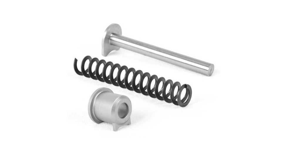 Evolution Gun Works Colt Defender Guide Rod Kit, 16 Number Flat Wire Spring, Colt Guide Rod, 12076 Kimber Plug For 9mm w/Plug, Stainless, 10508-SS