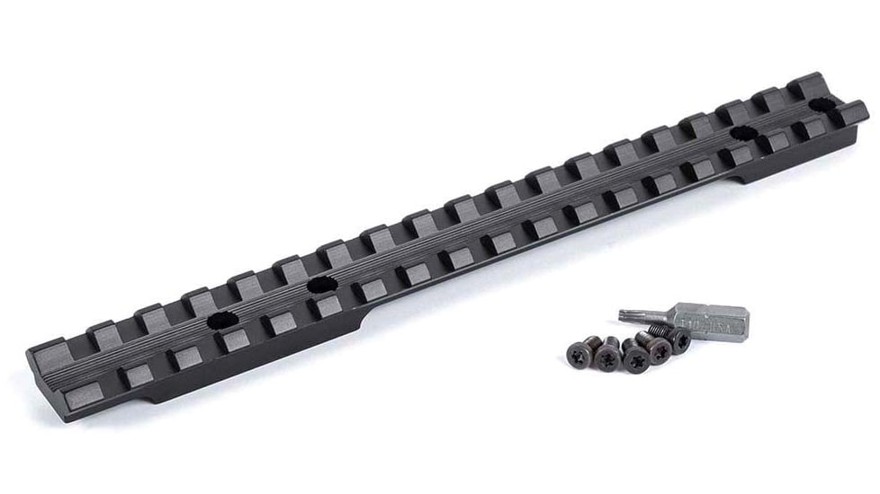 Evolution Gun Works CVA Cascade Long Action 0 MOA Picatinny Rail, Black, 46630