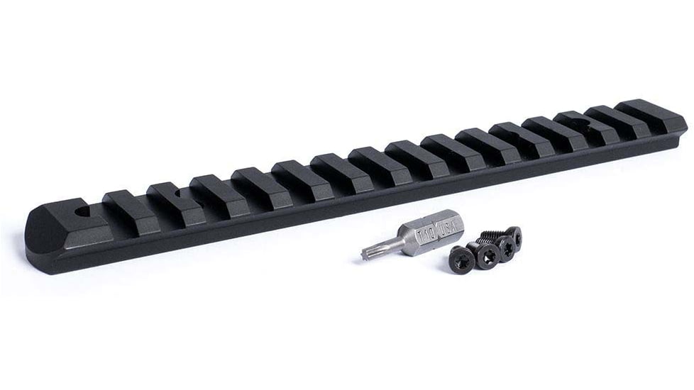 Evolution Gun Works EGW Hunter Tikka T3 Picatinny Rail 20 MOA, Black, 54002