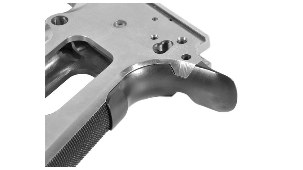 Evolution Gun Works EGW/JEM Beavertail Grip Safety, .250 in, Carbon Steel, Blue, 10730