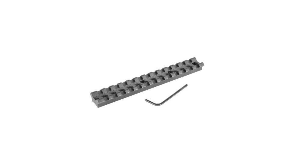 Evolution Gun Works Picatinny Scope Mount, Remington Model 11-87/Remington Model 1100/Remington V3 TAC-13, Long Action, 0 MOA, Black, 40801