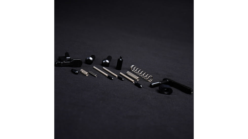 Evolution Gun Works EVOLVED AR Lower Receiver Parts Kit, Black, 30001