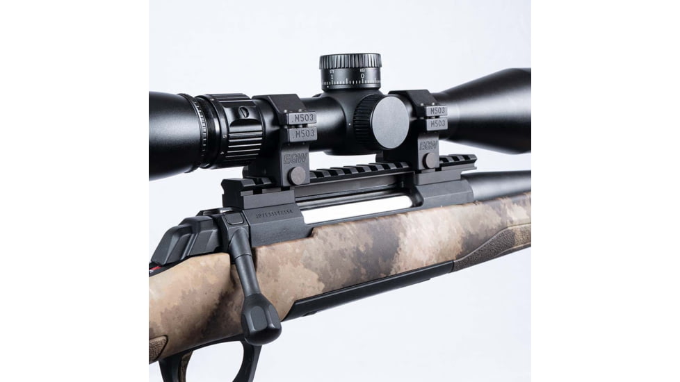 Evolution Gun Works HD Browning X-Bolt Magnum Action Picatinny Rail 20 MOA, Black, 81017