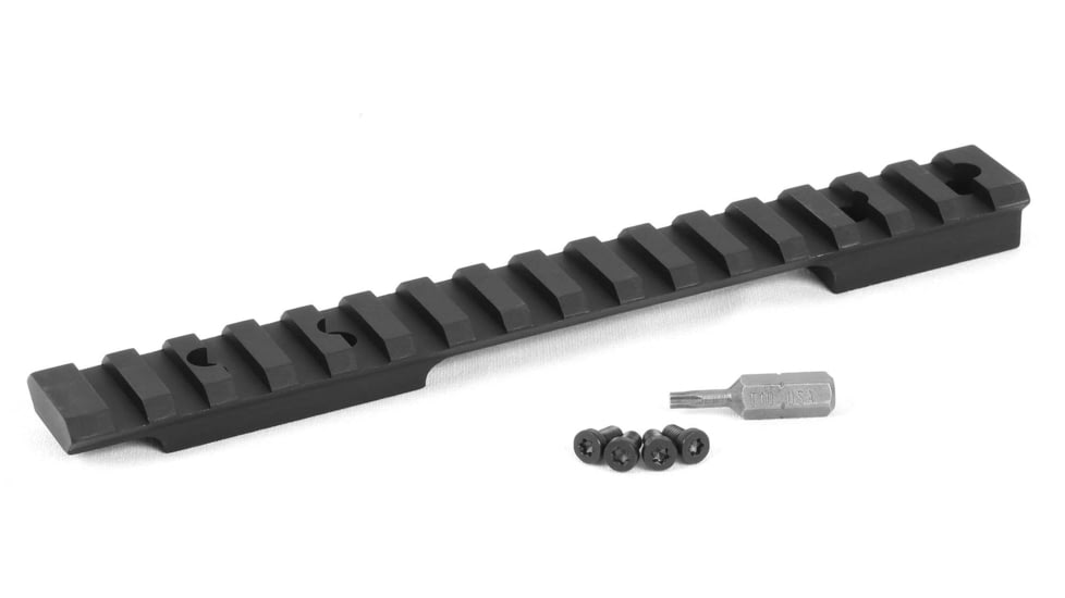 Evolution Gun Works HD Picatinny Scope Mount, Montana Rifle 1999, Short Action, 0 MOA, 6.670in, Aluminum, Matte Black, 81100