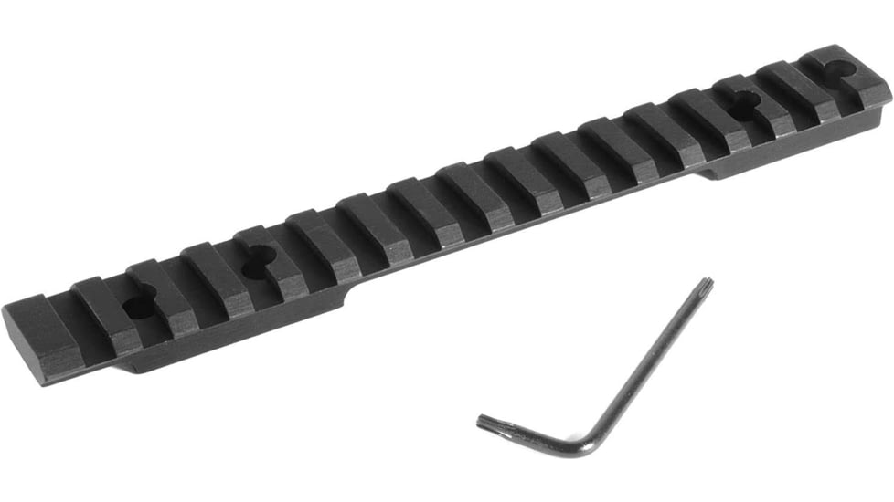 Evolution Gun Works Hd Savage Round Back &amp; Ultralite Short Action Picatinny Rail 20 MOA, Black, 80302-8