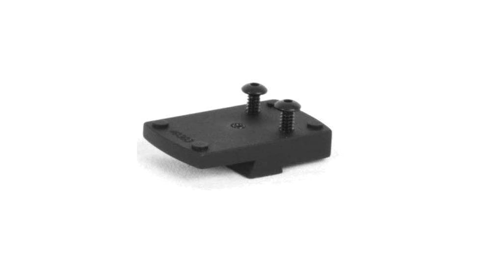 Evolution Gun Works Leupold DeltaPoint Pro Sight Mount, JPoint, Redfield Accelerator, and Optima, CZ P-10 C, 1.604in, Aluminum, Matte Black Hardcoat, 49393