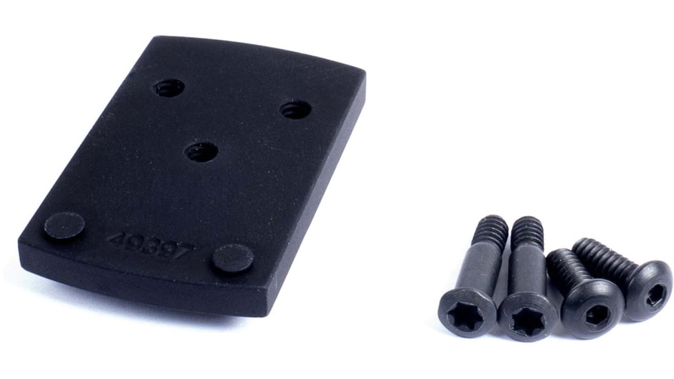 Evolution Gun Works Leupold DeltaPoint Pro Sight Mount, JPoint, Redfield Accelerator, and Optima, CZ Shadow 2, 1.604in, Aluminum, Matte Black Hardcoat, 49397