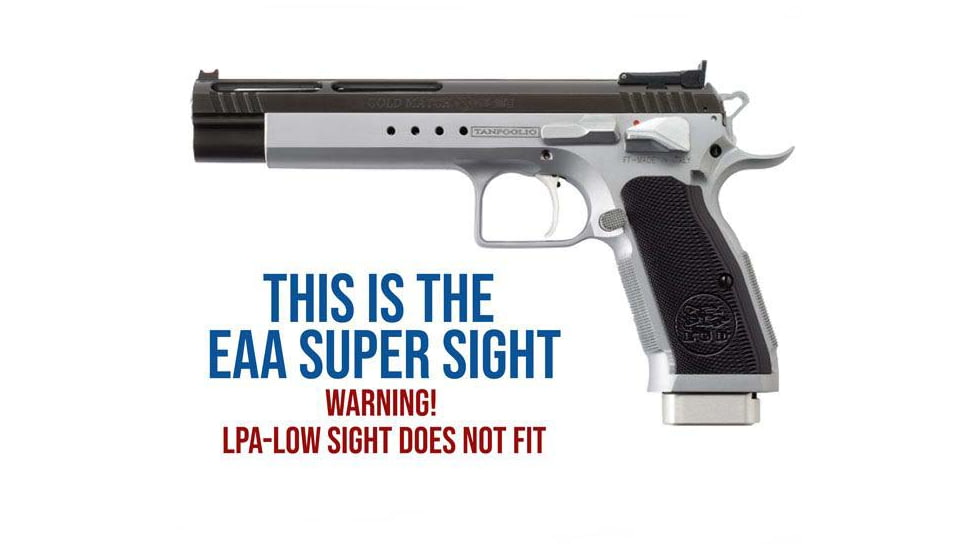 Evolution Gun Works Leupold DeltaPoint Pro Sight Mount, JPoint, Redfield Accelerator, and Optima, EAA Super Sight, Black, 49407