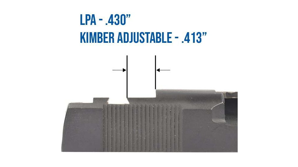 Evolution Gun Works Leupold DeltaPoint Pro Sight Mount, JPoint, Redfield Accelerator, and Optima, Kimber Adjustable, 49412