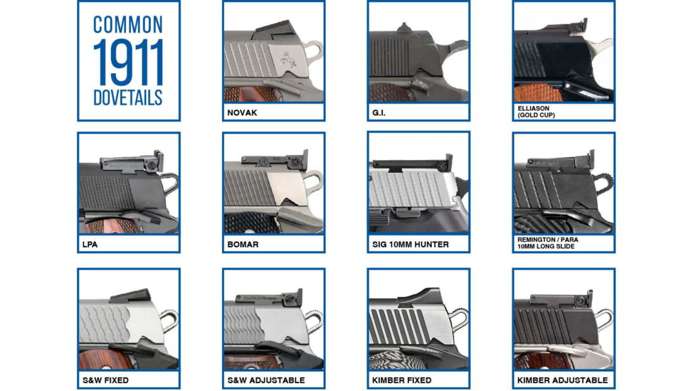 Evolution Gun Works Leupold DeltaPoint Pro Sight Mount, JPoint, Redfield Accelerator, and Optima, Kimber Adjustable, 49412