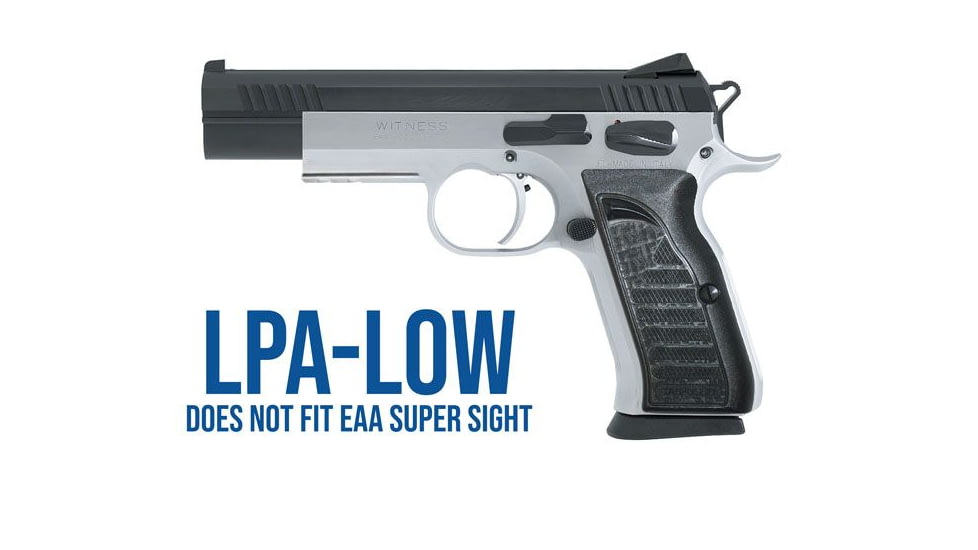 Evolution Gun Works Leupold DeltaPoint Pro Sight Mount, JPoint, Redfield Accelerator, and Optima, LPA-Low Mount, 1.604in, Aluminum, Matte Black Hardcoat, 49403