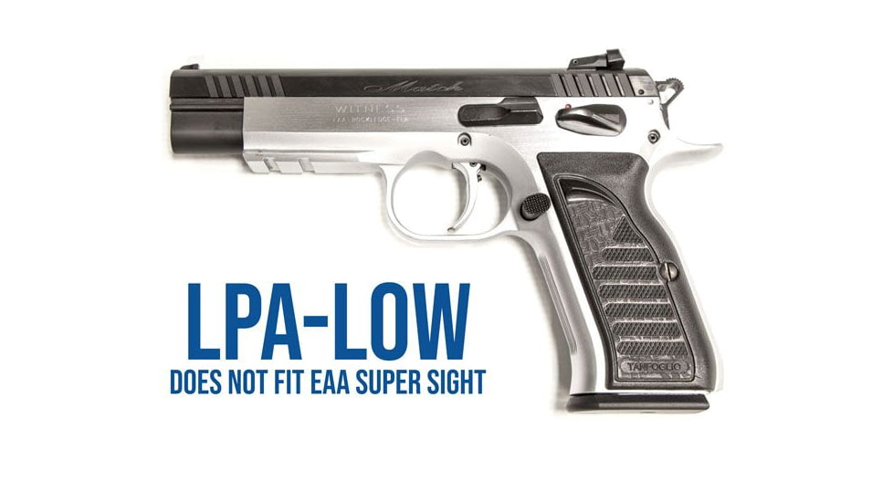 Evolution Gun Works Leupold DeltaPoint Pro Sight Mount, JPoint, Redfield Accelerator, and Optima, LPA-Low Mount, 1.604in, Aluminum, Matte Black Hardcoat, 49403