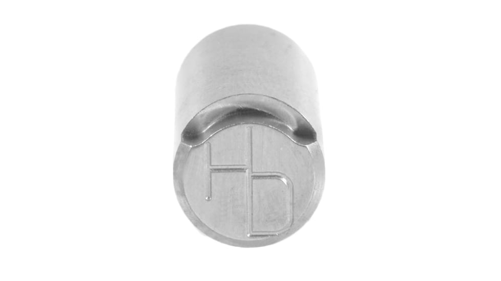 Evolution Gun Works Monogrammed Spring Plug - HD Logo, Stainless, 98029