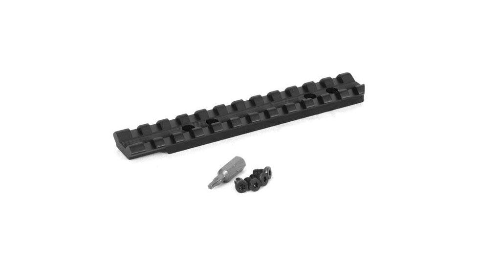 Evolution Gun Works Picatinny Rail Scope Mount, Henry Long Ranger, 0 MOA, Aluminum, Matte Black, 46210