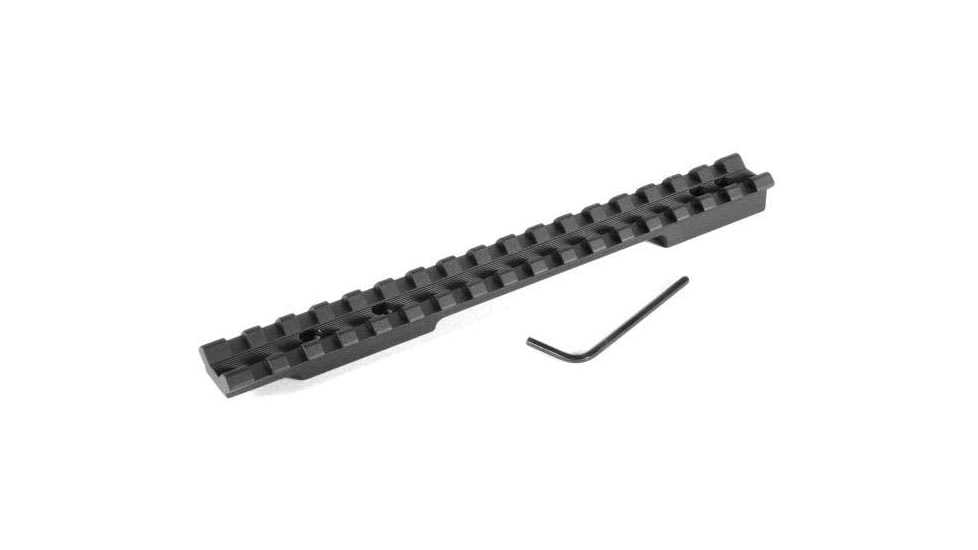 Evolution Gun Works Picatinny Rail Scope Mount, Win 70 HH, .375 Middle, 0 MOA, 7.064in, Aluminum, Matte Black, 42401