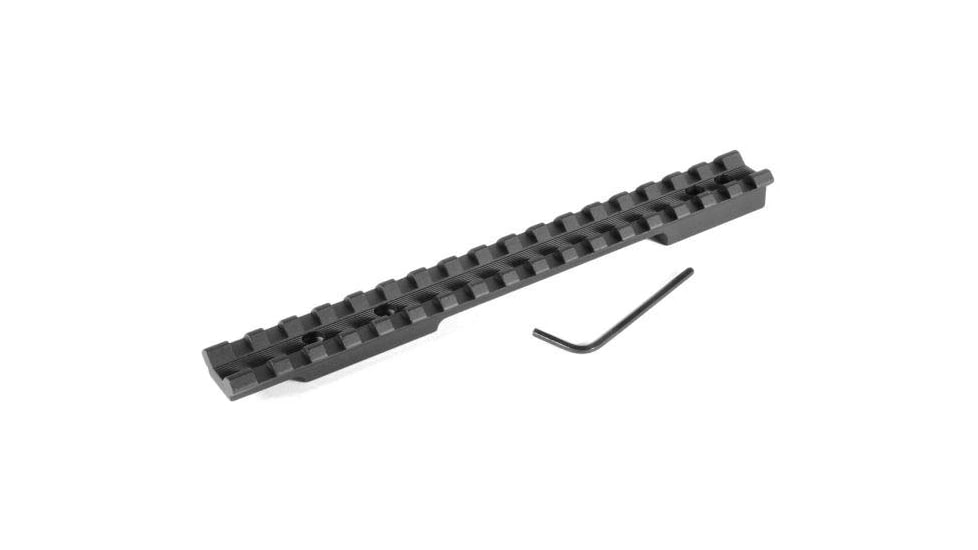 Evolution Gun Works Picatinny Rail Scope Mount, Win 70 HH, .437 Middle, 0 MOA, 7.064in, Aluminum, Matte Black, 42402