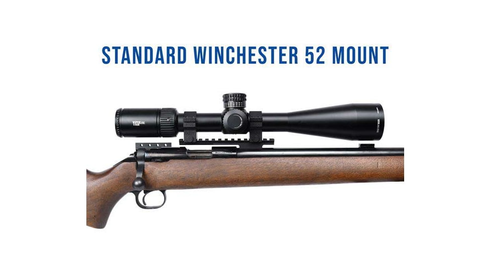 Evolution Gun Works Picatinny Scope Mount, Win 52 Target fits Kimber 82C, 82G, Anschutz 64, 0 MOA, 42700