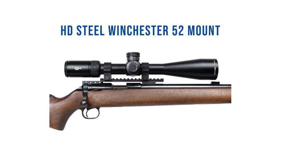 Evolution Gun Works Picatinny Scope Mount, Win 52 Target fits Kimber 82C, 82G, Anschutz 64, 0 MOA, 42700