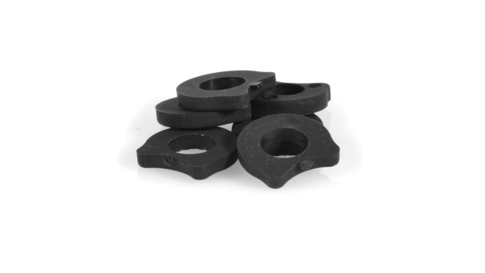 Evolution Gun Works Recoil Shock Buffers, 6 pack, Black, 10190