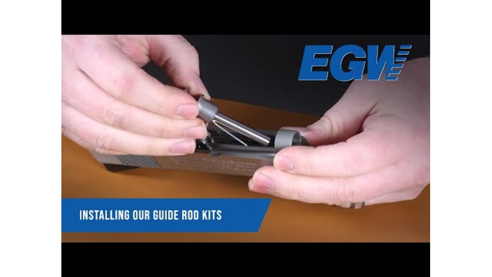 Evolution Gun Works Rock Island BBR 3.10in barrel .45ACP Guide Rod Kit, Black, 10495