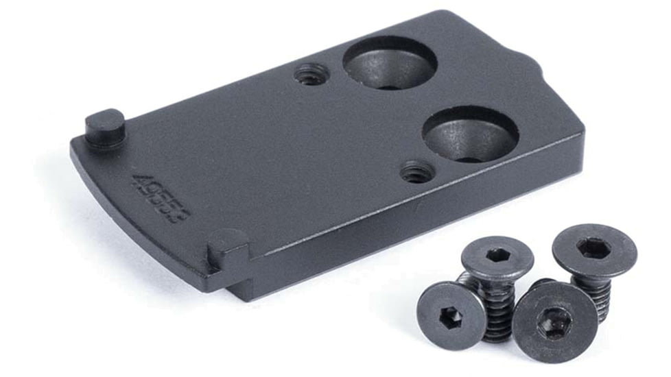Evolution Gun Works Ruger Max 9 EGW Scope Red Dot Sight Mount, RMR, Black, 49553