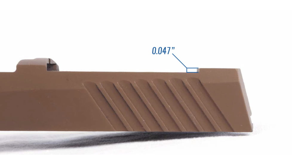 Evolution Gun Works Sig Sauer M17/M18 Optics Ready Adapter Plate, Black, 49201