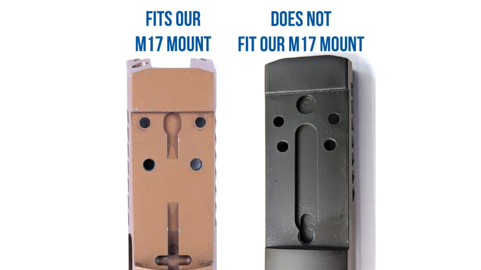 Evolution Gun Works Sig Sauer M17/M18 Optics Ready Adapter Plate, Black, 49201