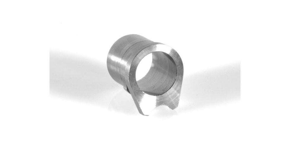 Evolution Gun Works Thick Flange Barrel Bushing - .699 OD Gunsmith Fit Straight Bore, .125 in, Steel, Stainless, 14100