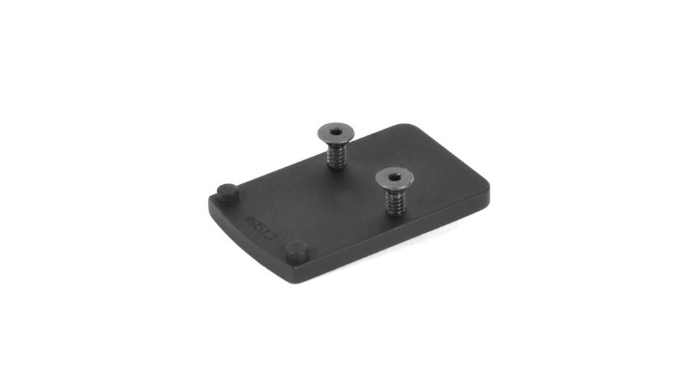 Evolution Gun Works Trijicon RMR Mount For Glock, 1.780 in, Aluminum, Matte Black Hardcoat, 49513