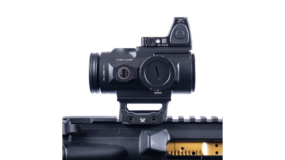 Evolution Gun Works Trijicon RMR Sight for Vortex Spitfire HD Gen II 5x to Trijicon RMR Adapter Plate, Black, 49547