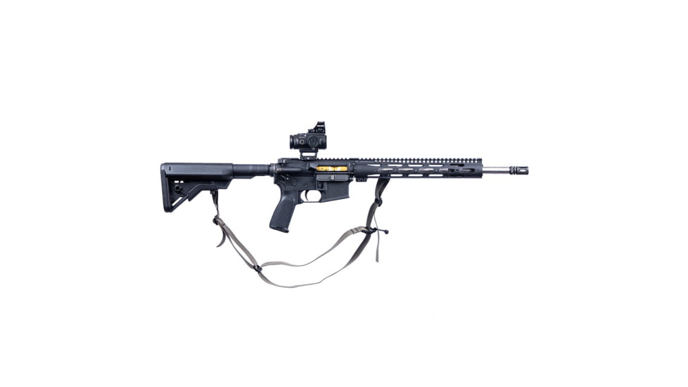 Evolution Gun Works Trijicon RMR Sight for Vortex Spitfire HD Gen II 5x to Trijicon RMR Adapter Plate, Black, 49547