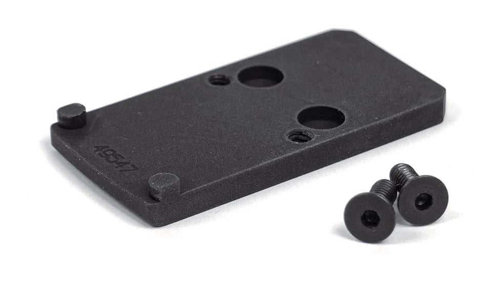 Evolution Gun Works Trijicon RMR Sight for Vortex Spitfire HD Gen II 5x to Trijicon RMR Adapter Plate, Black, 49547