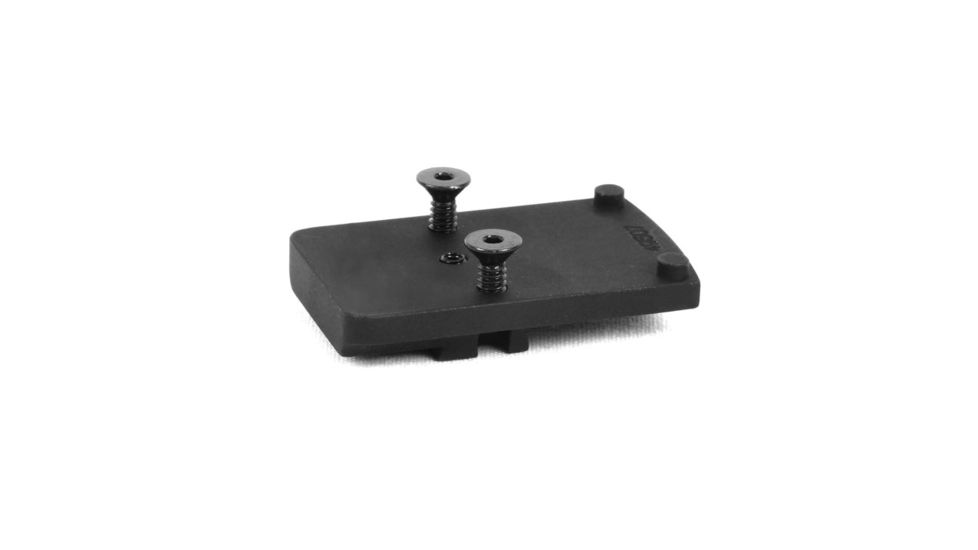 Evolution Gun Works Trijicon RMR Sight Mount for H&amp;K VP9, P30, P30L, P30SK, HK45, HK45C, VP40, 1.780 in, Aluminum, Matte Black Hardcoat, 49507