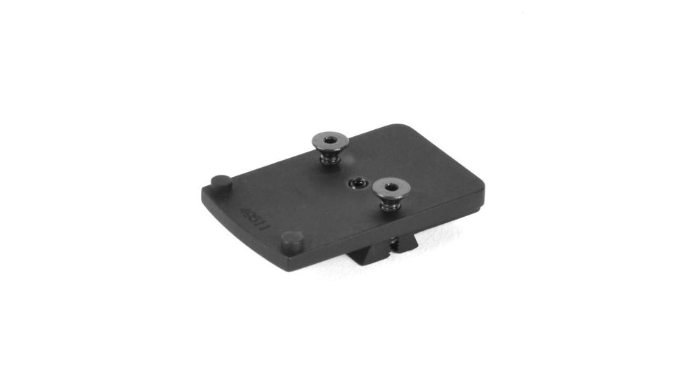 Evolution Gun Works Trijicon RMR Sight Mount for Novak, 1.780 in, Aluminum, Matte Black Hardcoat, 49511